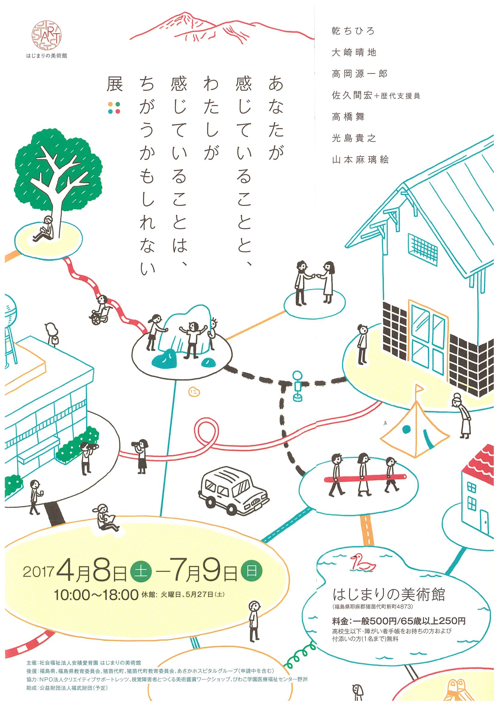あなたが感じていることと、わたしが感じていることは、ちがうかもしれない展