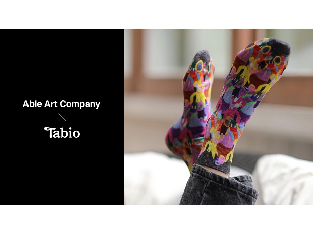 【コラボ11周年】エイブルアート・カンパニー登録作家の作品が、特別な夏にぴったりのプリントソックスに！