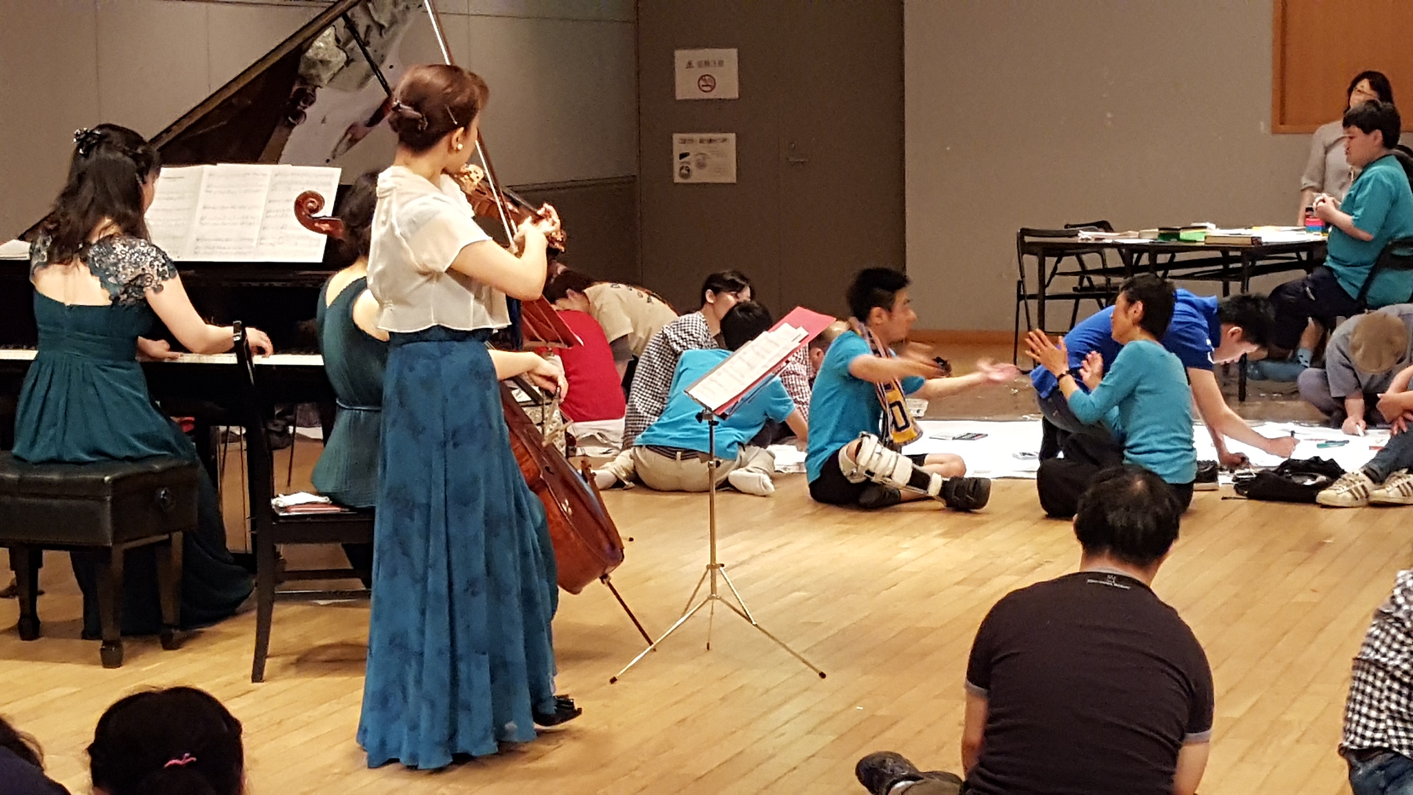 【事業報告】公益財団法人パブリックリソース財団・損保ジャパン日本興亜ちきゅう倶楽部「Heart＆Arts プログラム」助成事業 　ハチプオンプコンサート